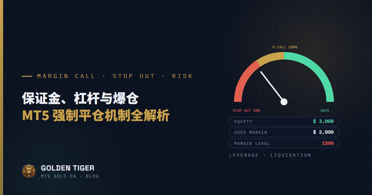 保证金、杠杆与爆仓是怎么回事？搞懂 MT5 强制平仓机制再上实盘