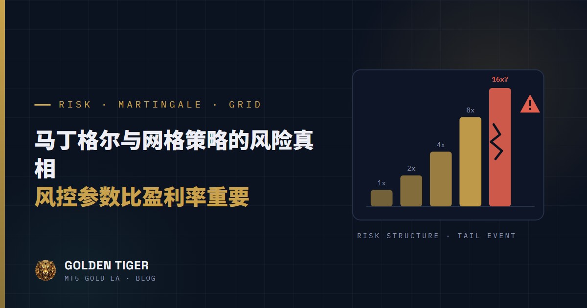马丁格尔与网格策略的风险真相：为什么风控参数比盈利率重要