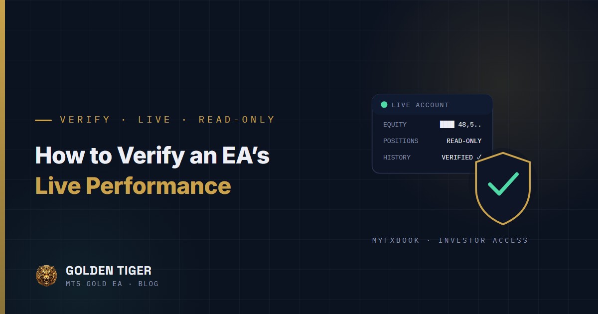 How to Verify an EA’s Live Performance: Third-Party Verification and Read-Only Accounts
