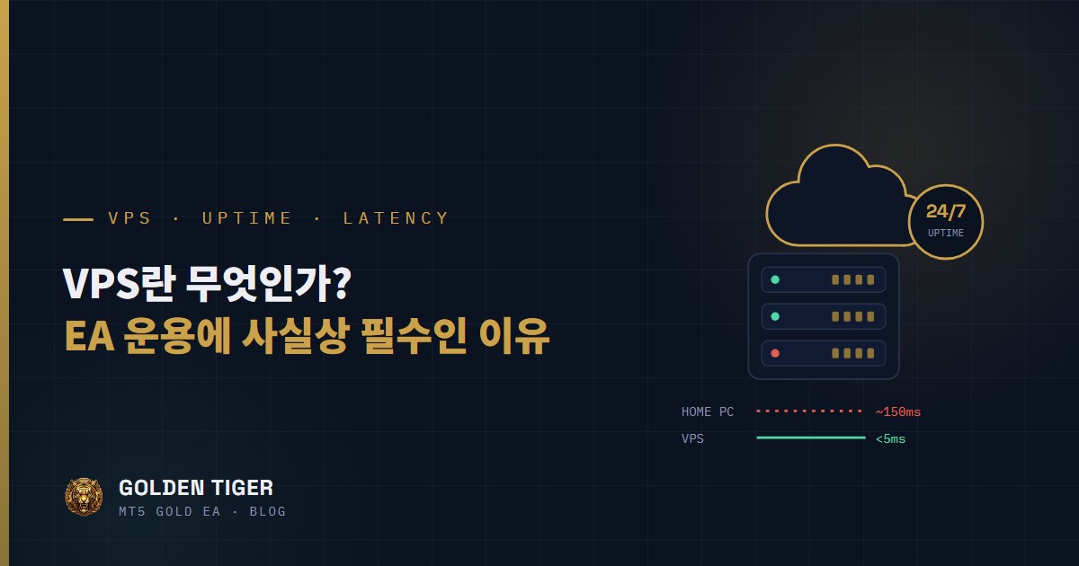 VPS란 무엇인가? EA 운용에 사실상 필수인 이유